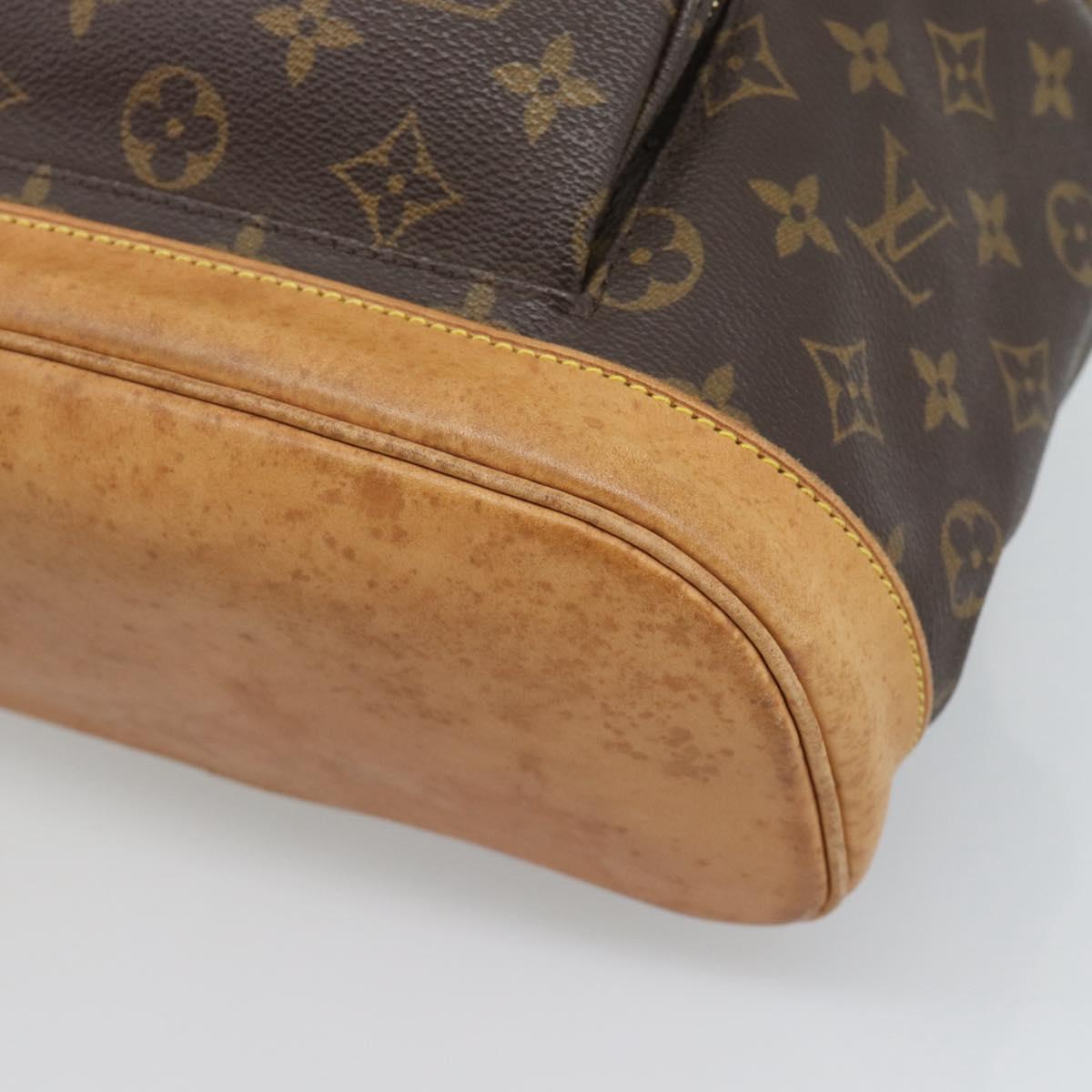 LOUIS VUITTON Monogram Montsouris MM Backpack M51136 LV Auth ka5080A