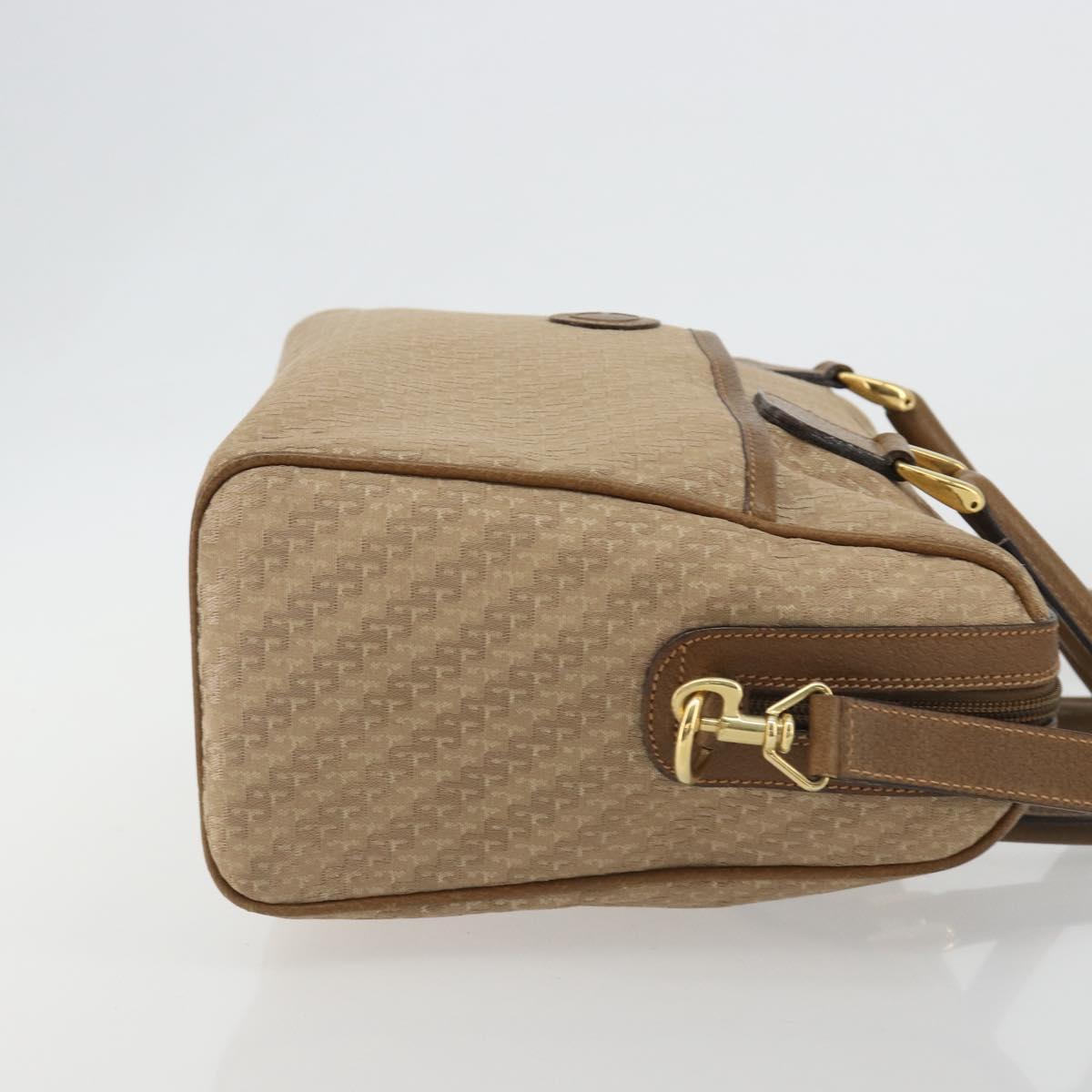 GUCCI Hand Bag Canvas 2way Beige Gold 000 58 0256 Auth ka5082