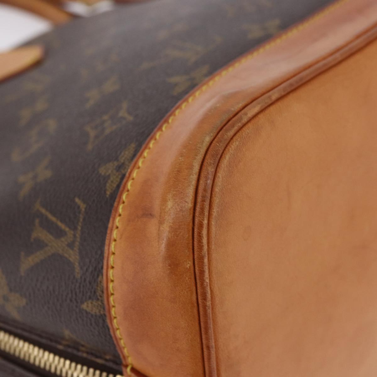 LOUIS VUITTON Monogram Alma Hand Bag M51130 LV Auth ka5084