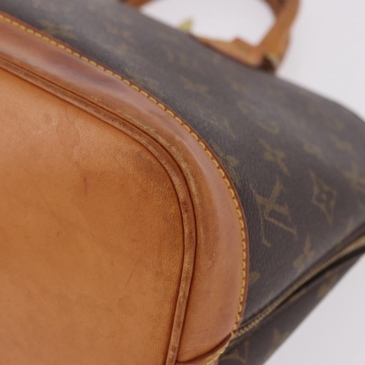 LOUIS VUITTON Monogram Alma Hand Bag M51130 LV Auth ka5084