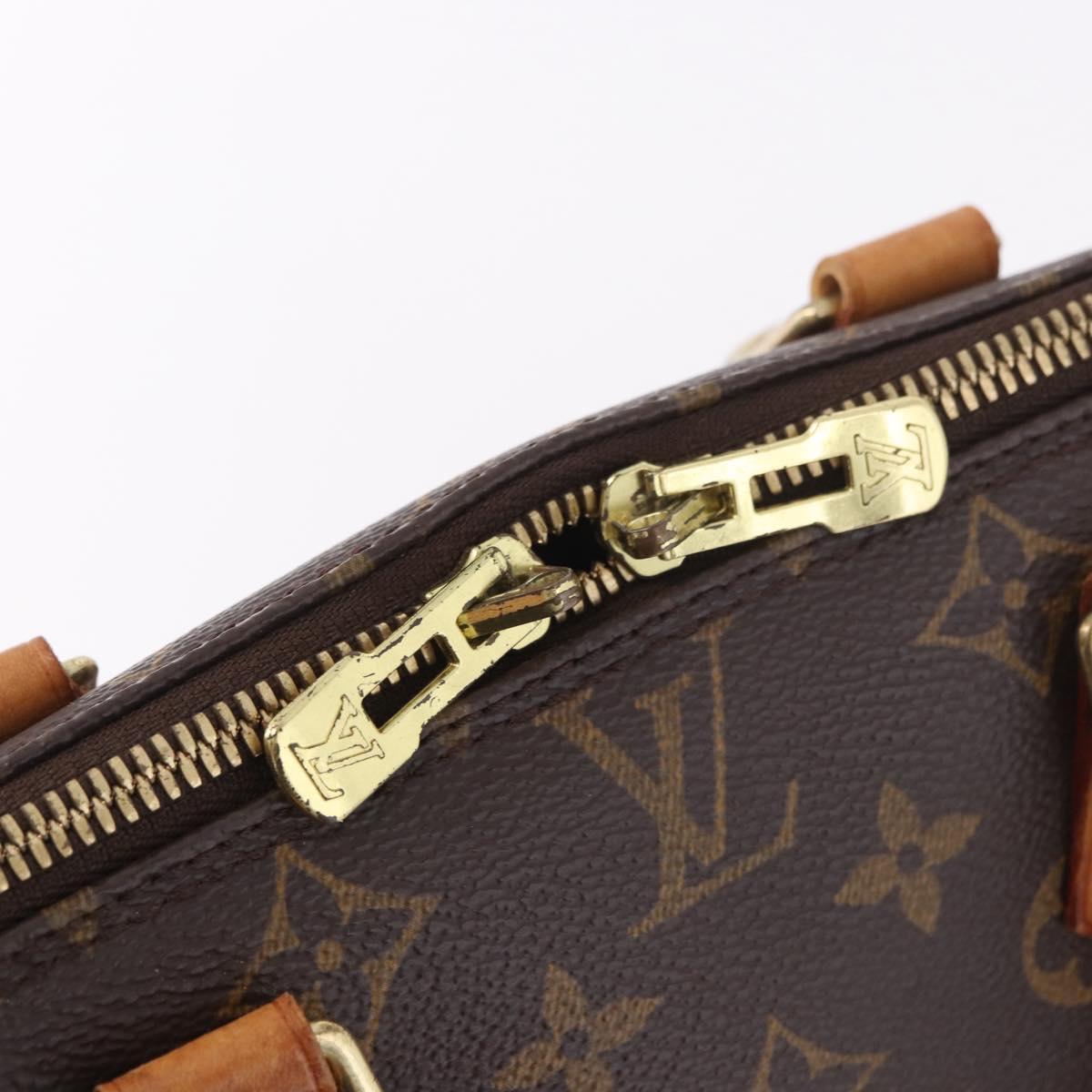 LOUIS VUITTON Monogram Alma Hand Bag M51130 LV Auth ka5084