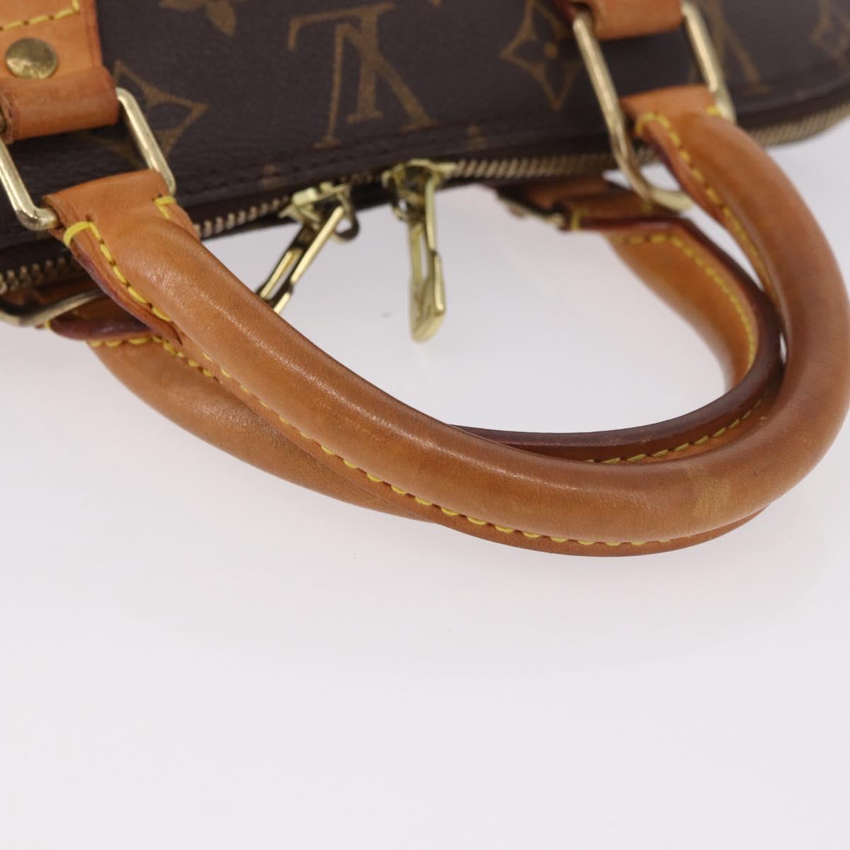 LOUIS VUITTON Monogram Alma Hand Bag M51130 LV Auth ka5084