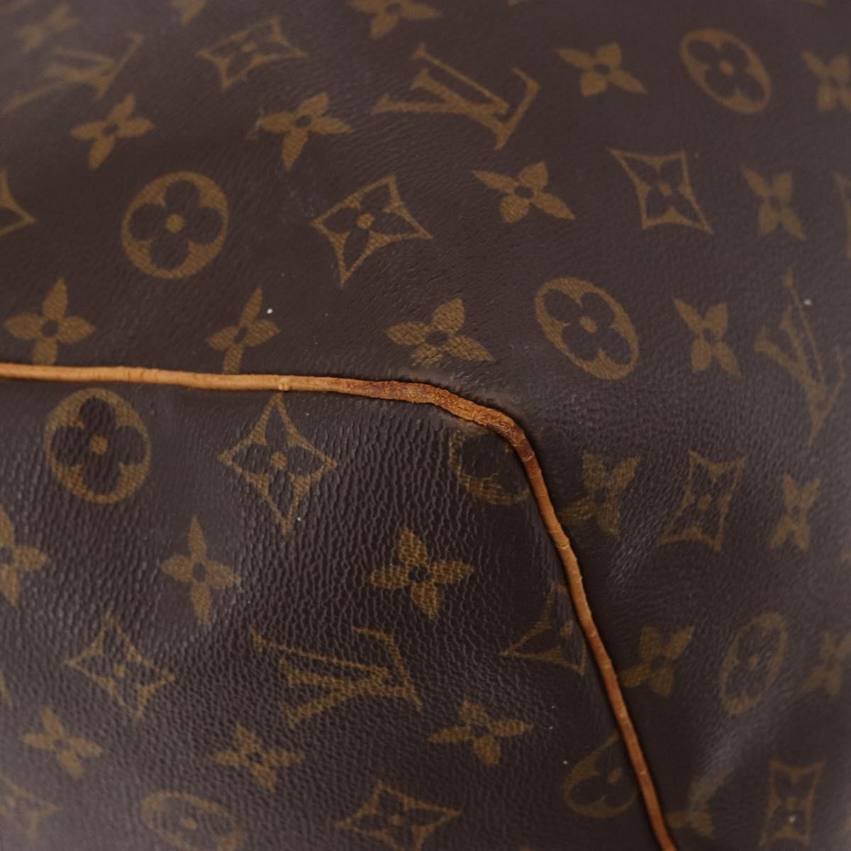 LOUIS VUITTON Monogram Keepall 60 Boston Bag M41422 LV Auth ka5087