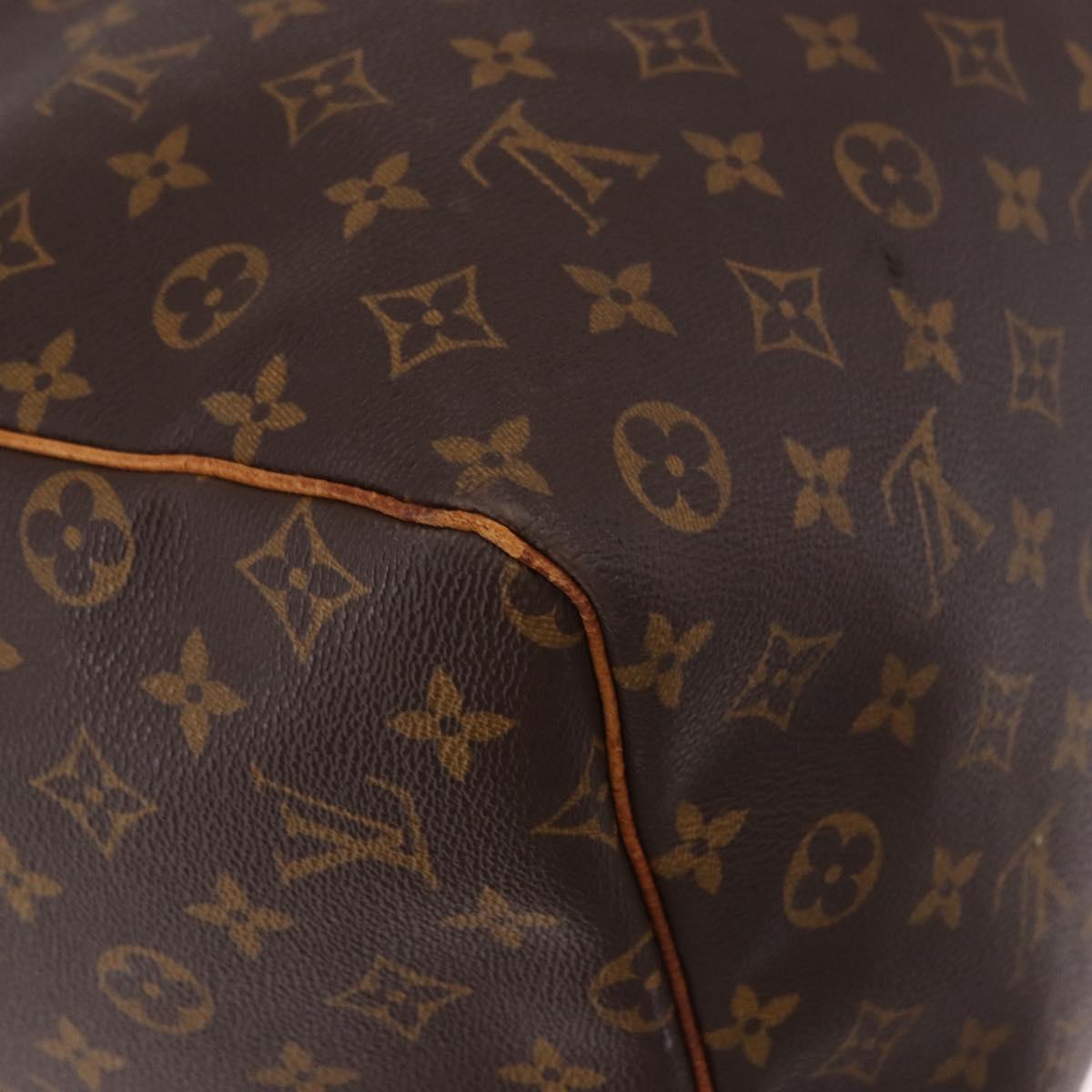 LOUIS VUITTON Monogram Keepall 60 Boston Bag M41422 LV Auth ka5087
