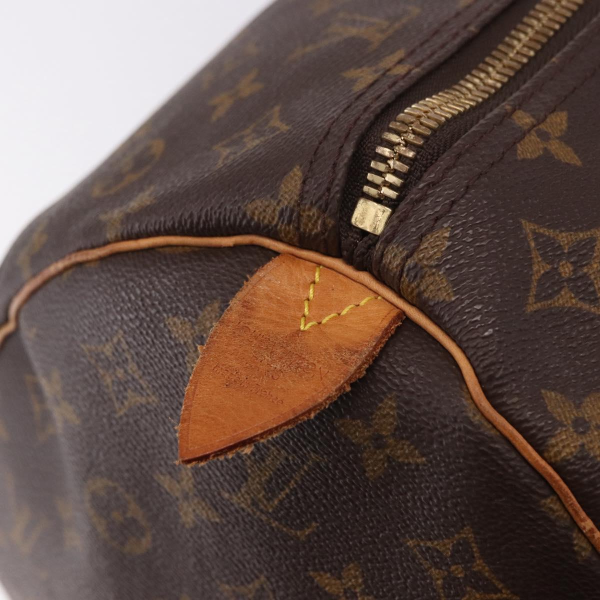 LOUIS VUITTON Monogram Keepall 60 Boston Bag M41422 LV Auth ka5087