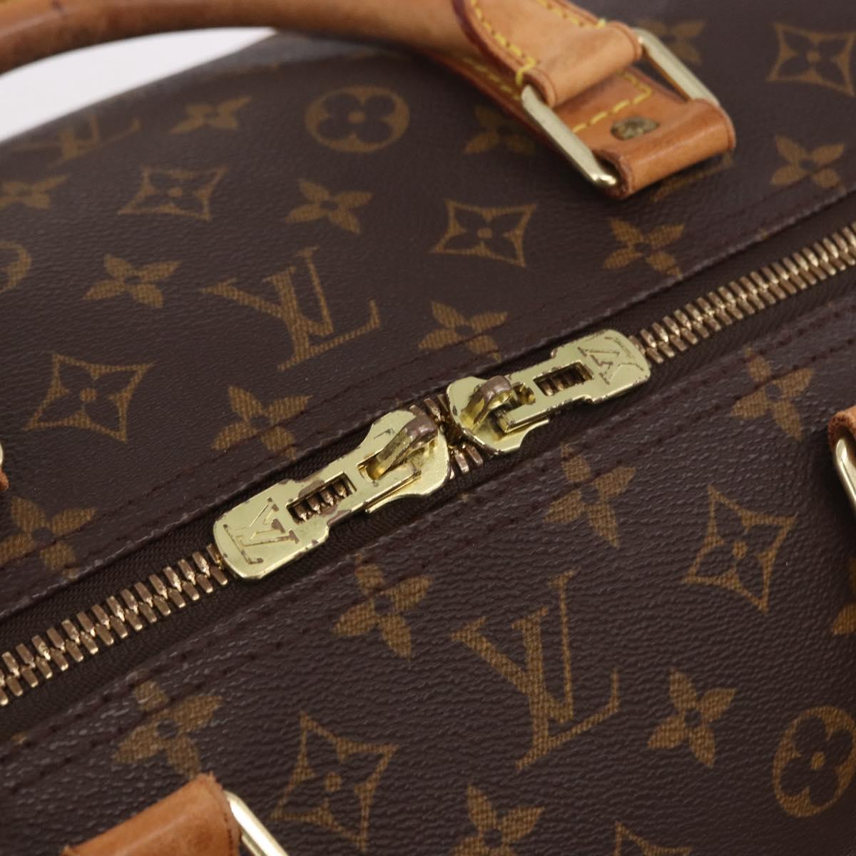 LOUIS VUITTON Monogram Keepall 60 Boston Bag M41422 LV Auth ka5087