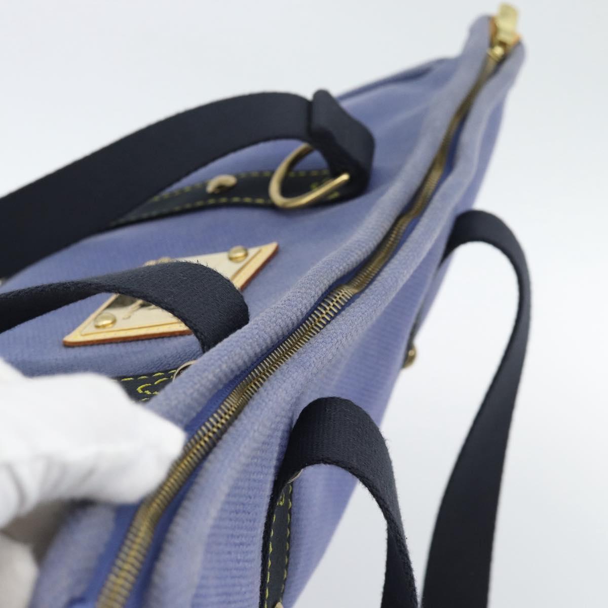 LOUIS VUITTON Antigua Cabas GM Tote Bag Purple M40084 LV Auth ka5088