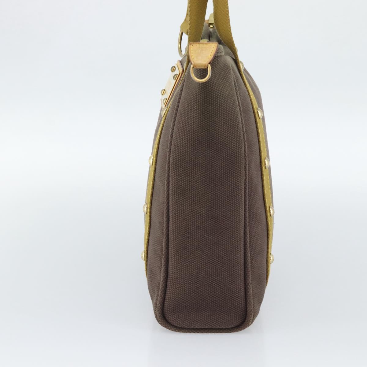 LOUIS VUITTON Antigua Cabas MM Tote Bag Brown M40086 LV Auth ka5089