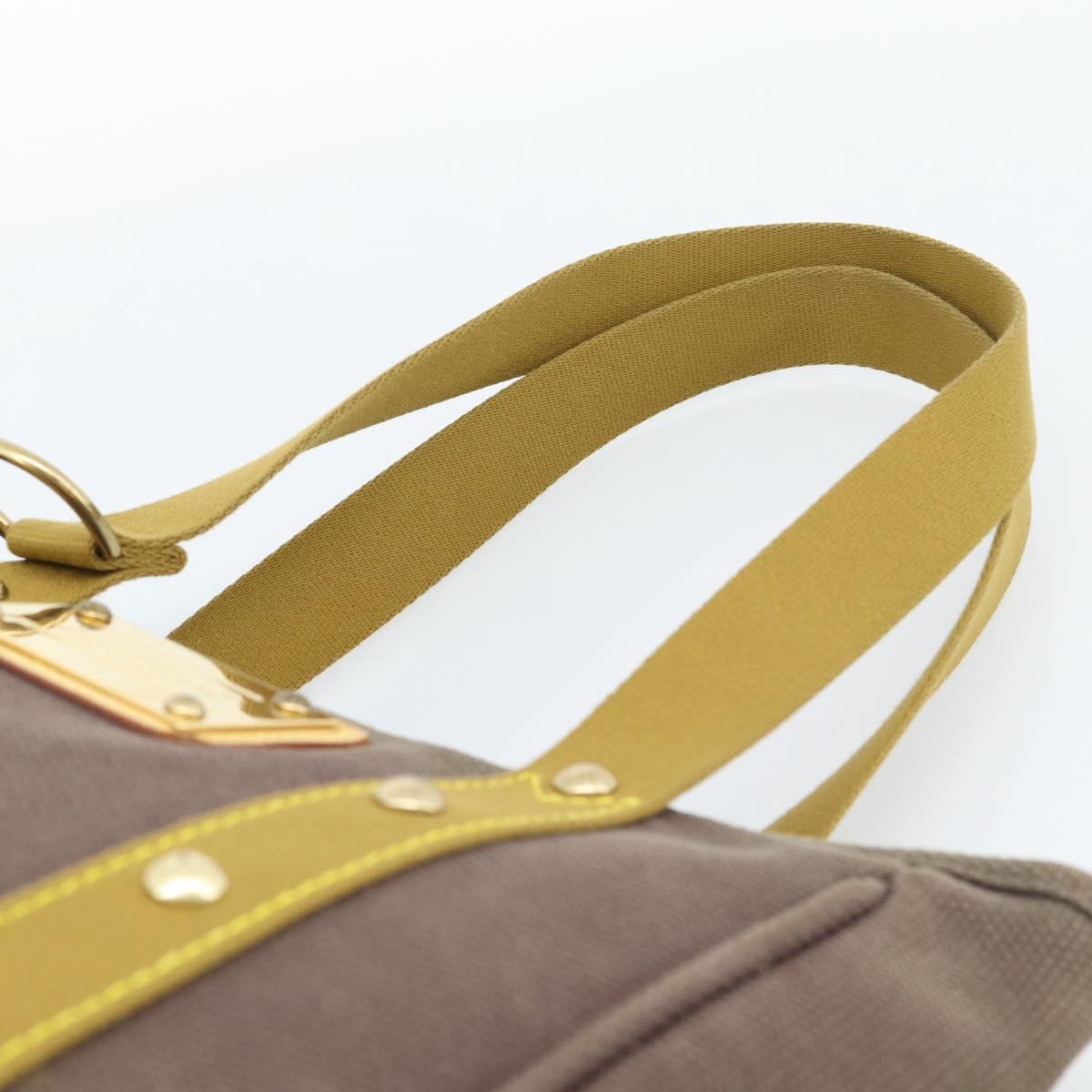 LOUIS VUITTON Antigua Cabas MM Tote Bag Brown M40086 LV Auth ka5089