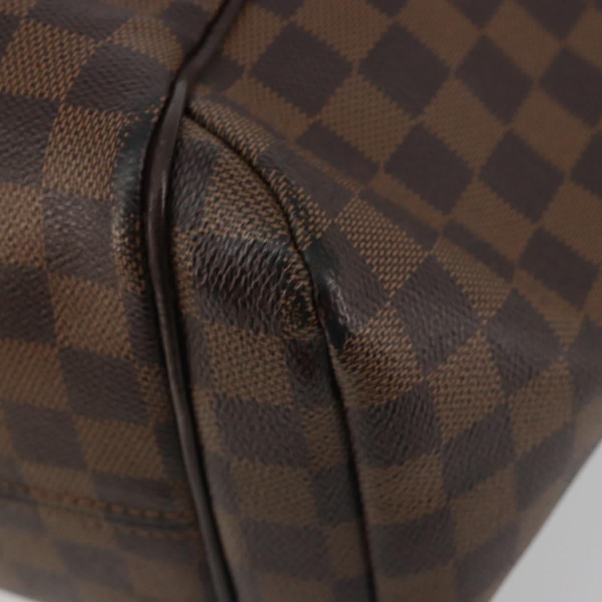 LOUIS VUITTON Damier Ebene Totally MM Tote Bag N41281 LV Auth ka5090
