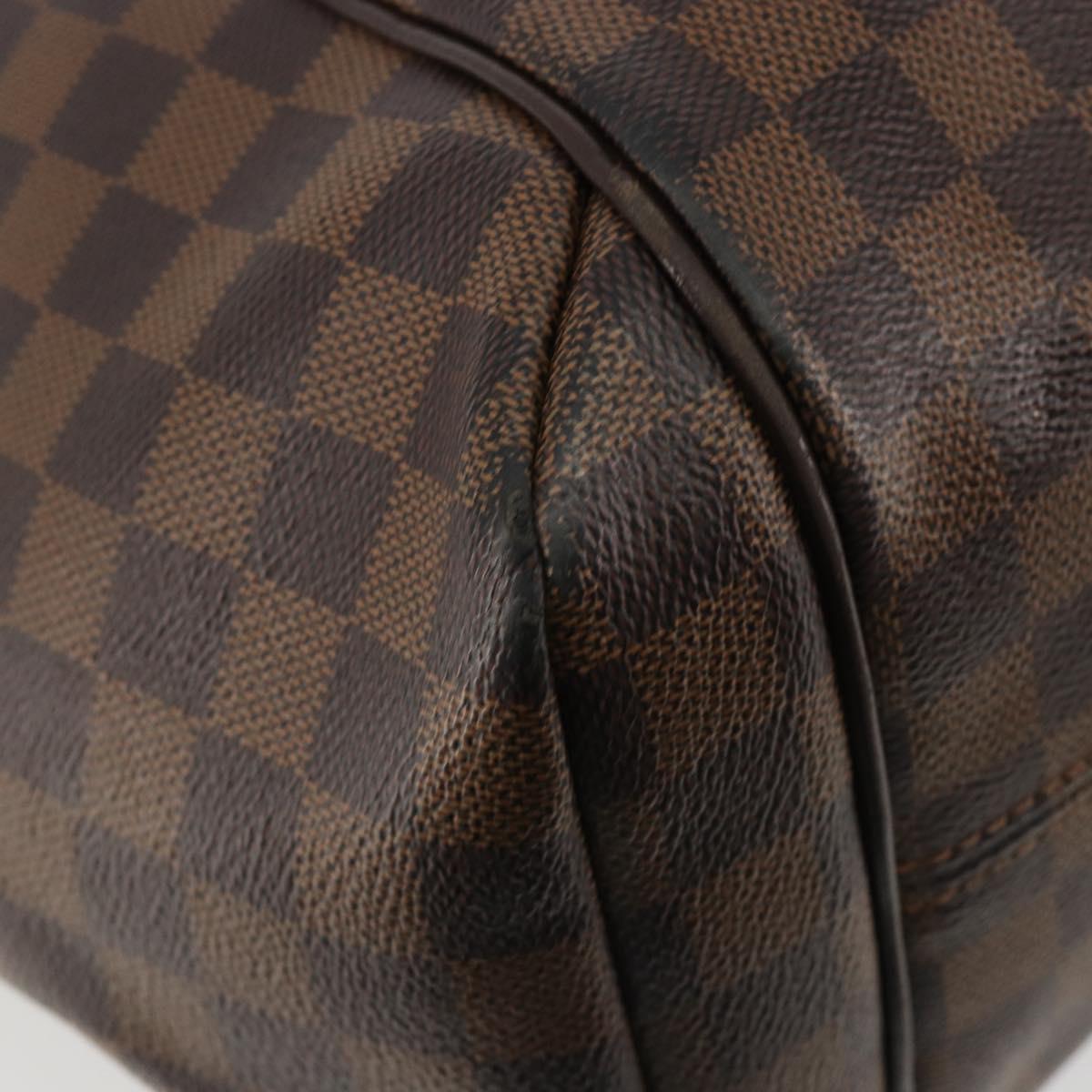 LOUIS VUITTON Damier Ebene Totally MM Tote Bag N41281 LV Auth ka5090