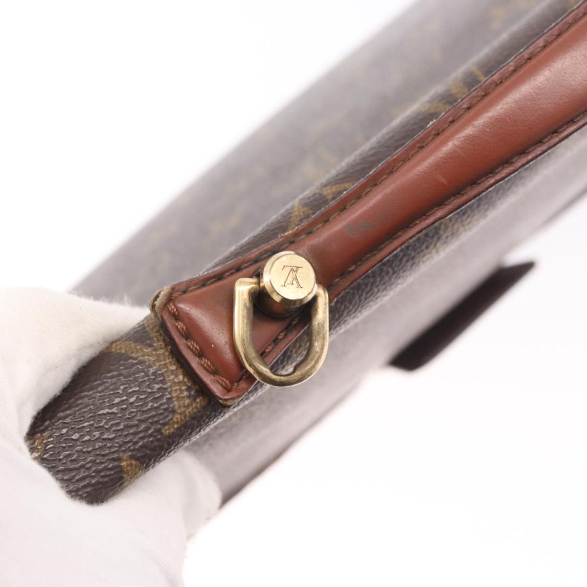 LOUIS VUITTON Monogram Porte Documents Bandouliere Bag M53338 Auth ka5092