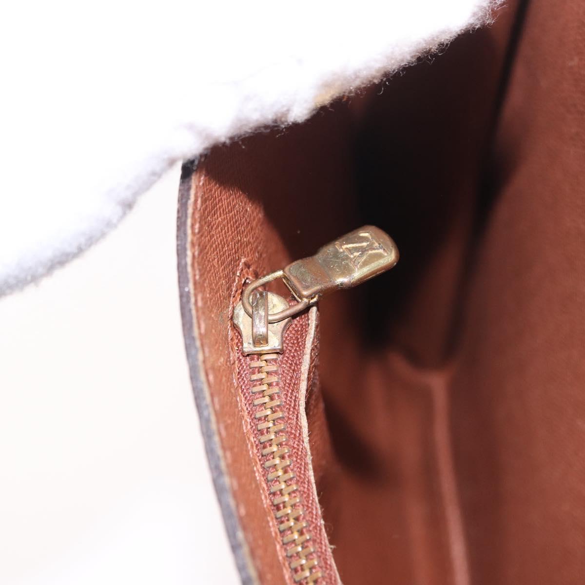 LOUIS VUITTON Monogram Porte Documents Bandouliere Bag M53338 Auth ka5092