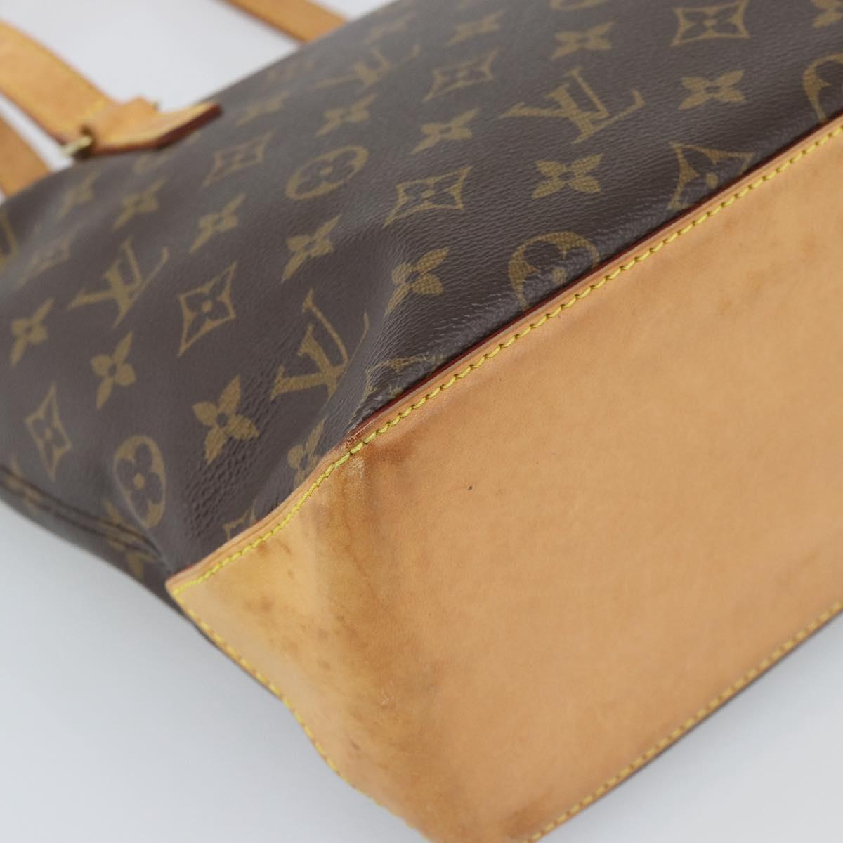 LOUIS VUITTON Monogram Cabas Piano Tote Bag M51148 LV Auth ka5095A