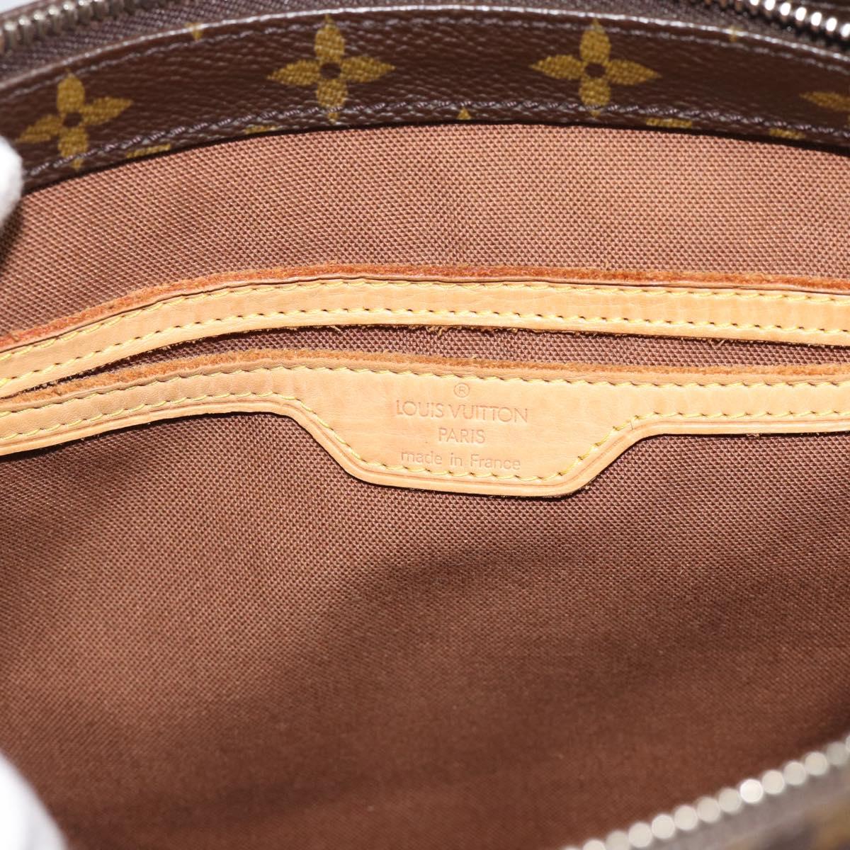 LOUIS VUITTON Monogram Cabas Piano Tote Bag M51148 LV Auth ka5095A