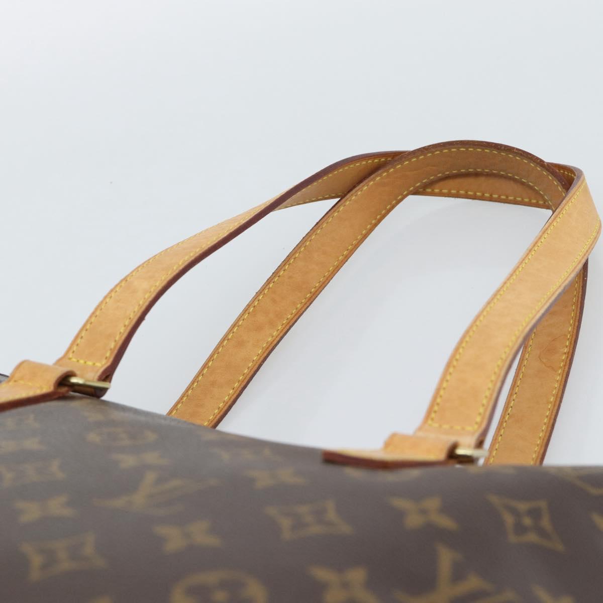 LOUIS VUITTON Monogram Cabas Piano Tote Bag M51148 LV Auth ka5095A