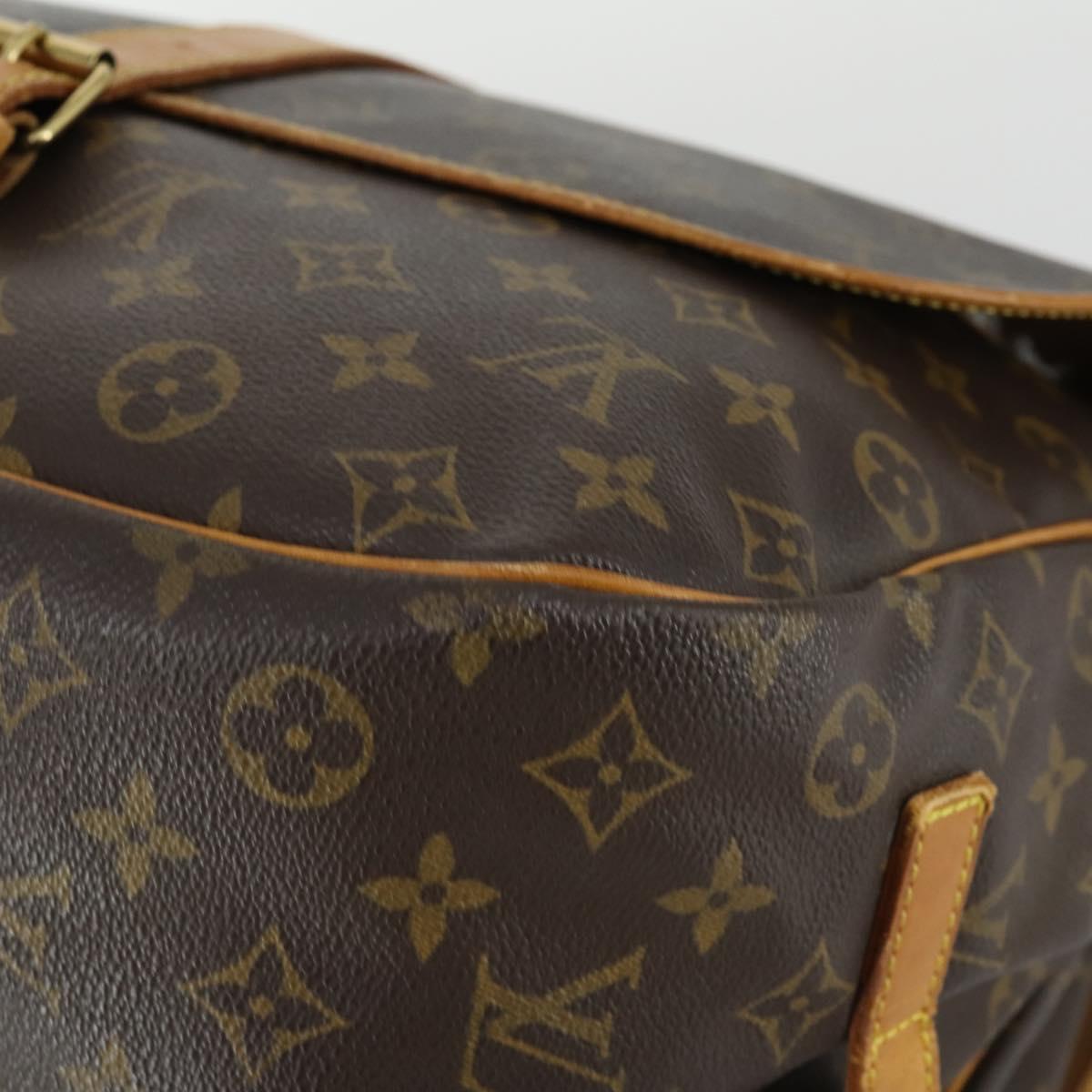 LOUIS VUITTON Monogram Saumur 35 Shoulder Bag M42254 LV Auth ka510