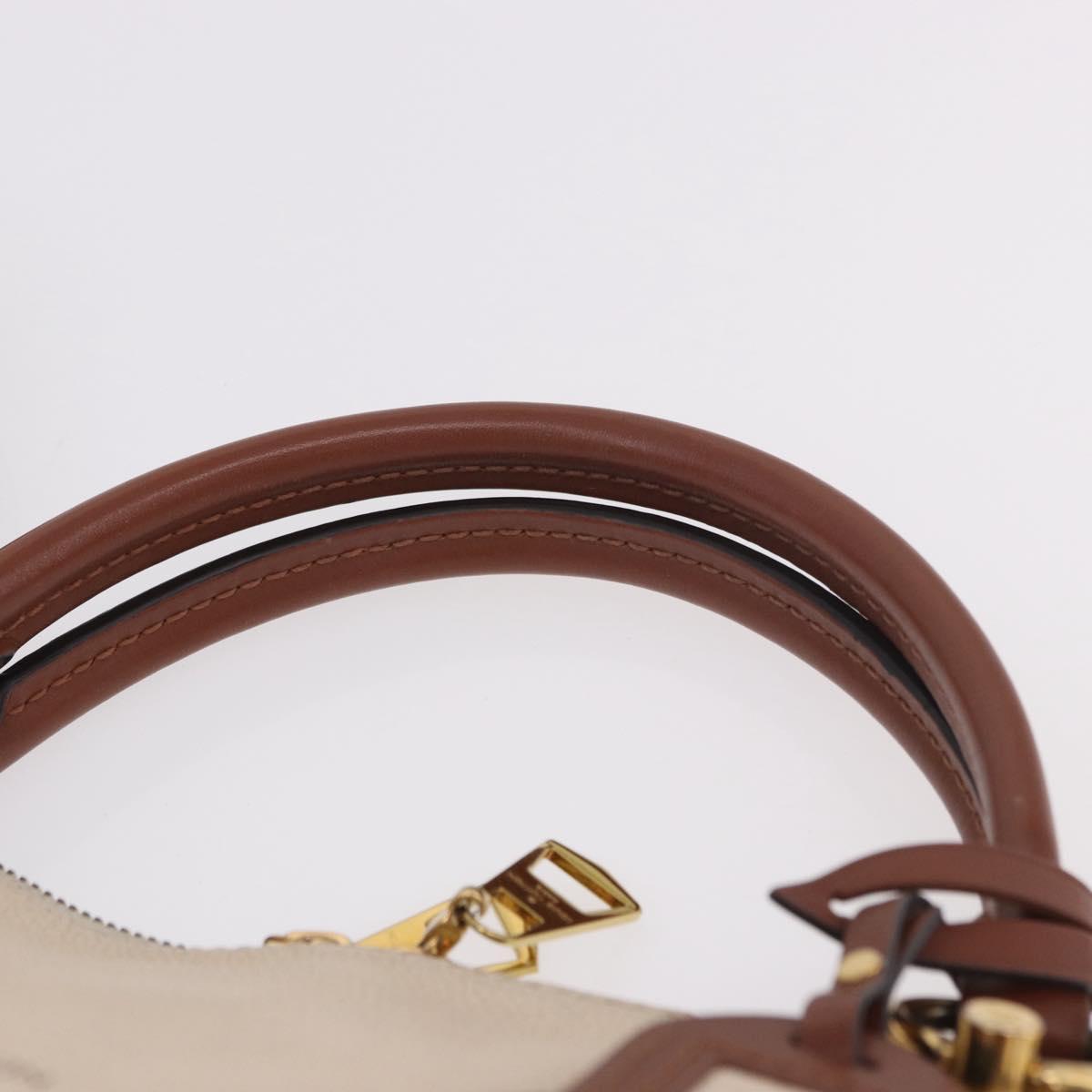 LOUIS VUITTON Monogram V Tote BB Hand Bag 2way M44520 LV Auth ka5105A