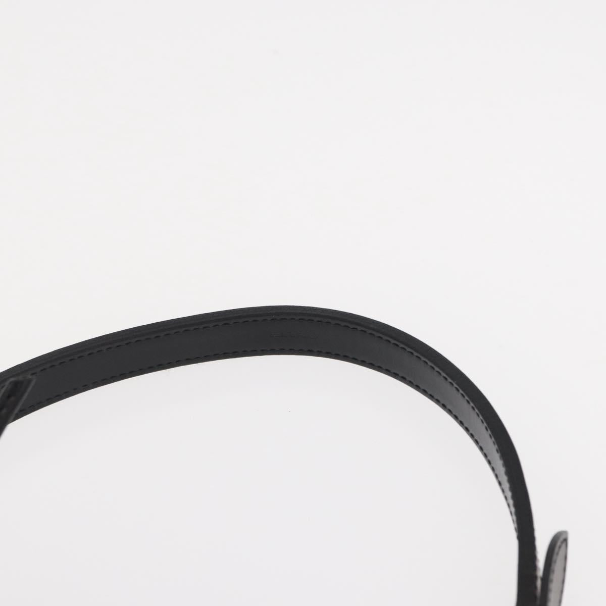 LOUIS VUITTON Epi Petit Noe Shoulder Bag Bicolor Black Red M44017 LV Auth ka511