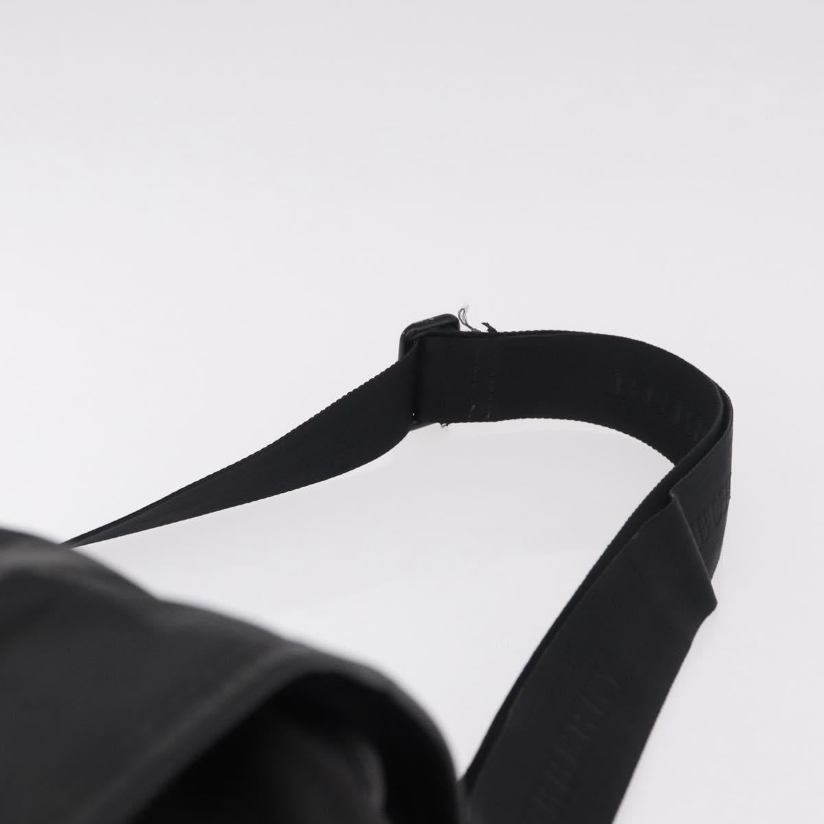 BURBERRY Nova Check Shoulder Bag Black Auth ka5113