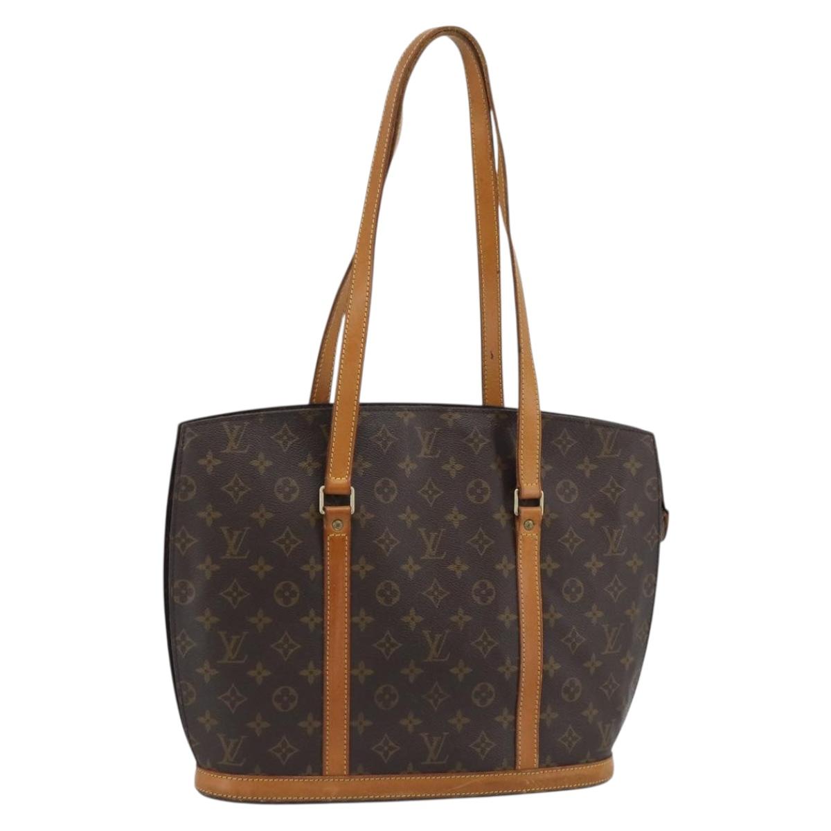 LOUIS VUITTON Monogram Babylone Tote Bag M51102 LV Auth ka5116