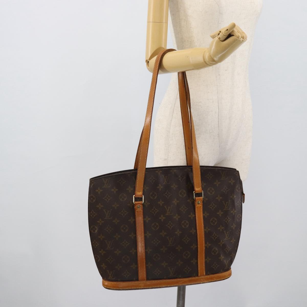 LOUIS VUITTON Monogram Babylone Tote Bag M51102 LV Auth ka5116