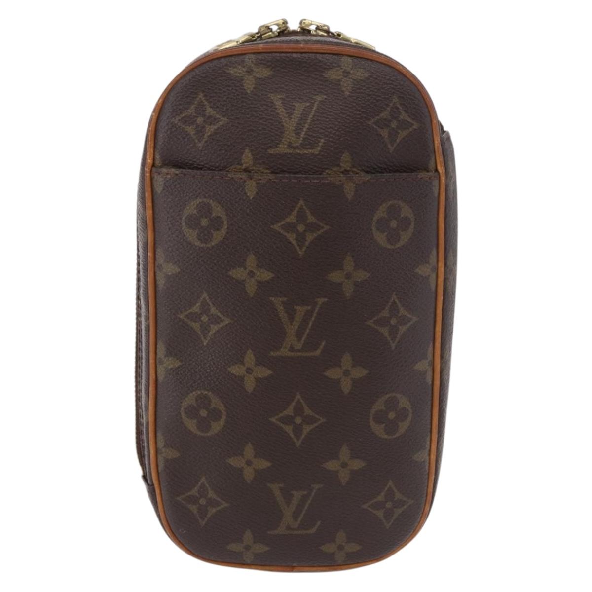 LOUIS VUITTON Monogram Pochette Gange Shoulder Bag M51870 LV Auth ka5121