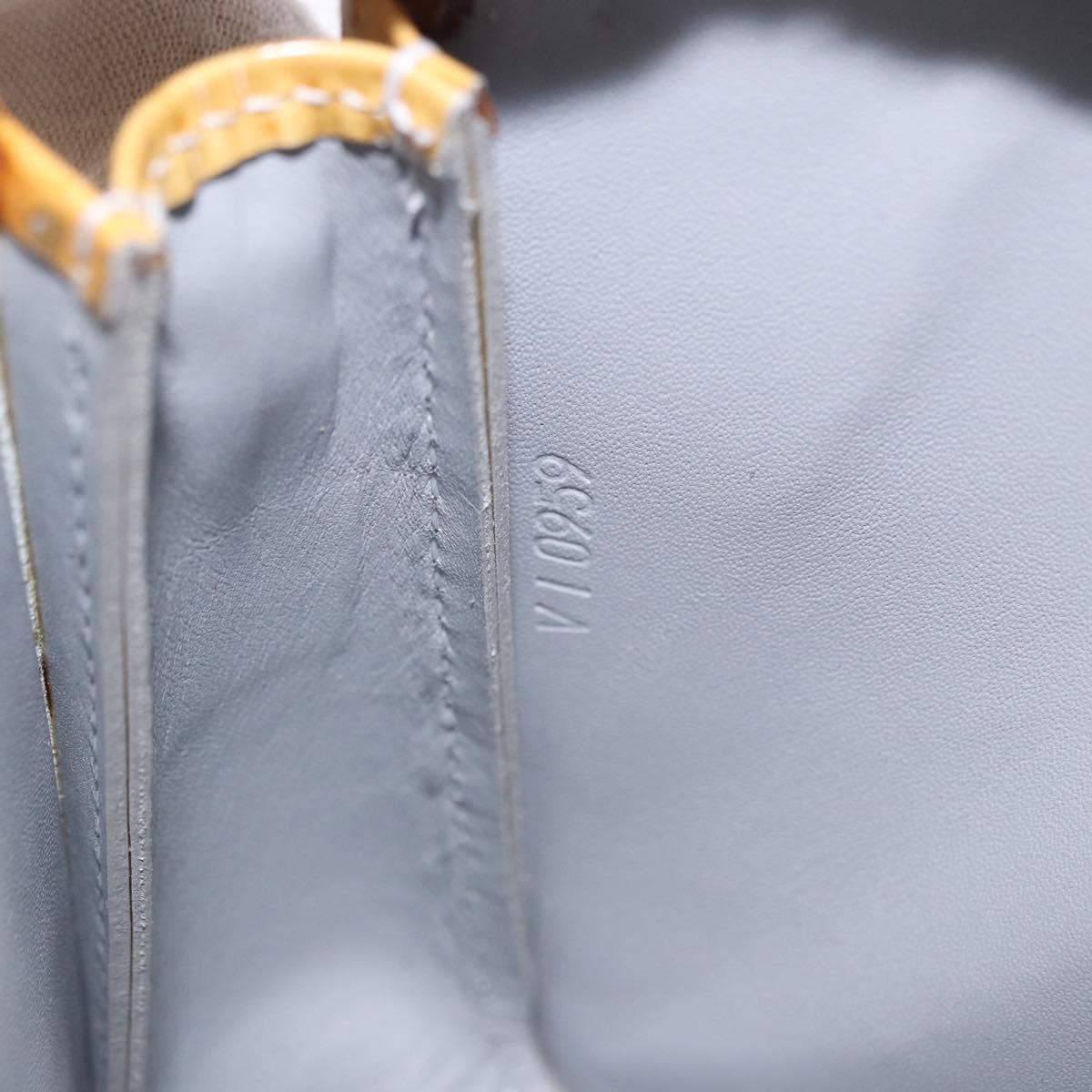 LOUIS VUITTON Monogram Vernis Lexington Accessory Pouch Gris M91056 Auth ka5139