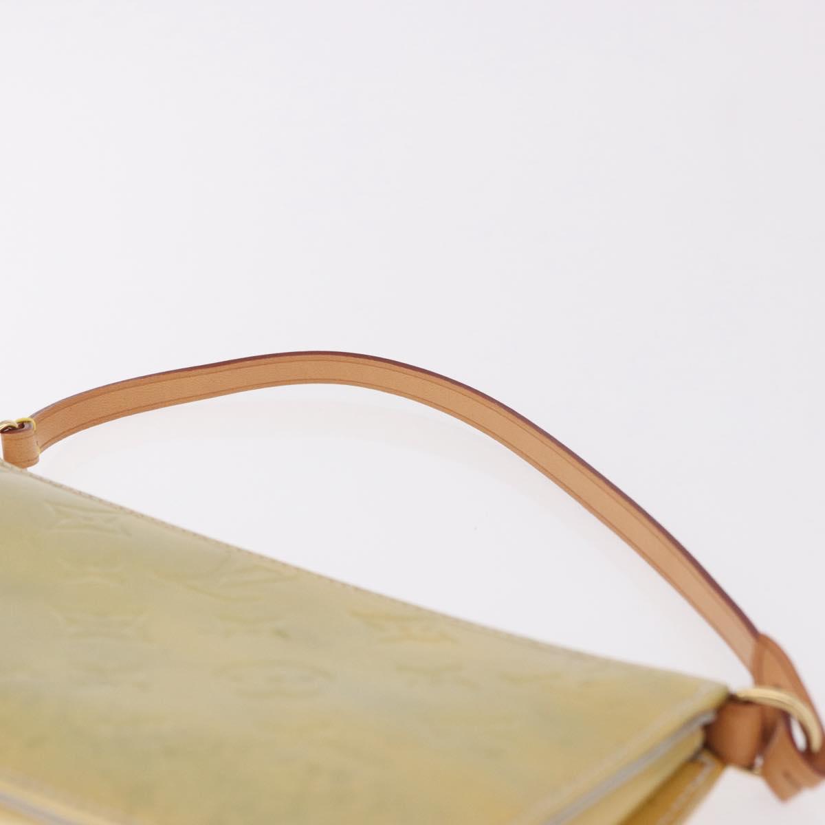 LOUIS VUITTON Monogram Vernis Lexington Accessory Pouch Gris M91056 Auth ka5139