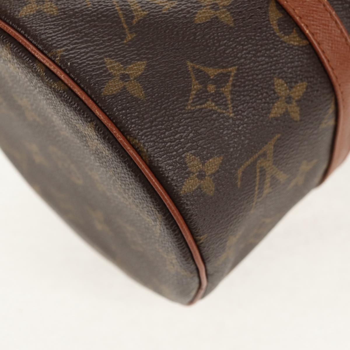 LOUIS VUITTON Monogram Papillon 30 Hand Bag M51385 LV Auth ka513V