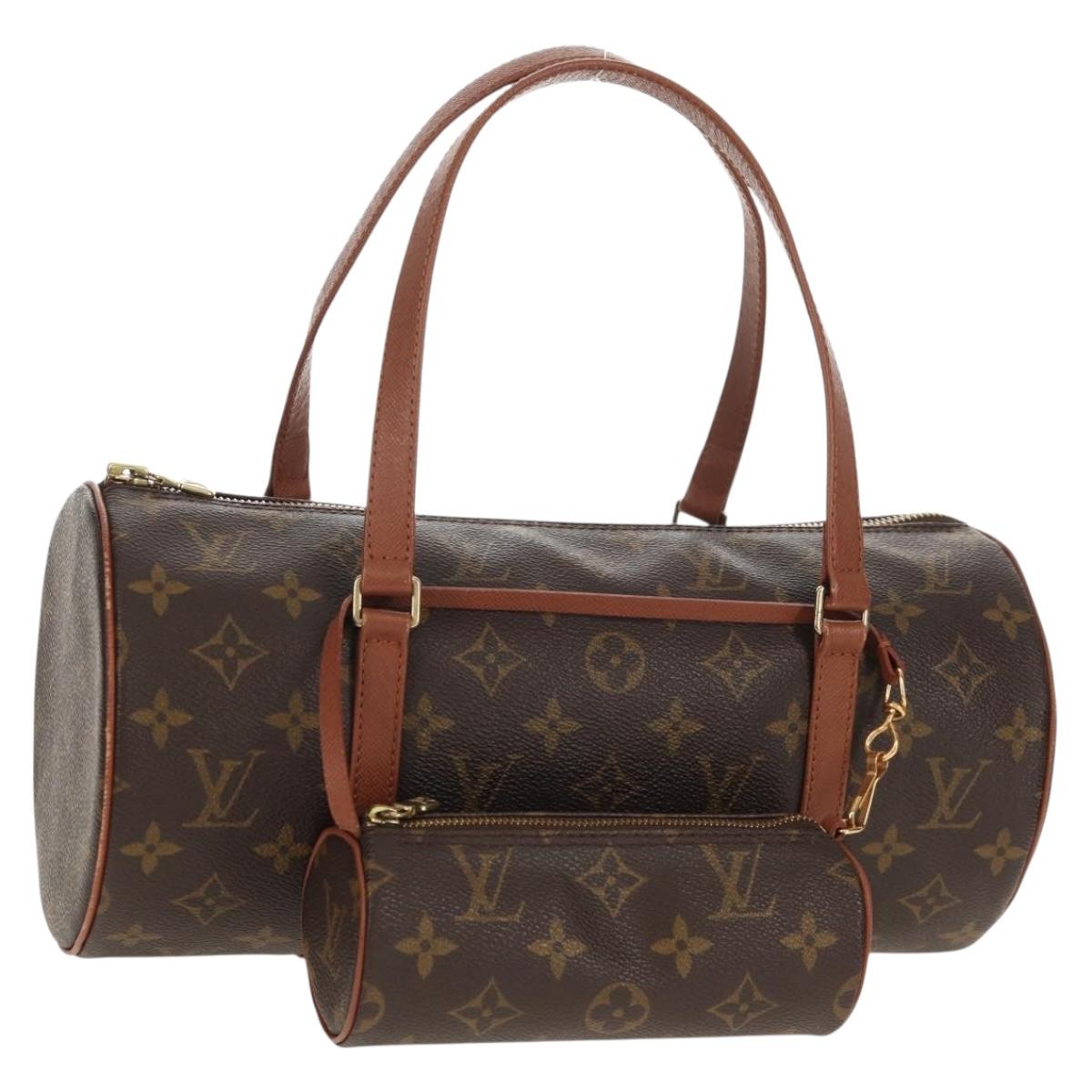 LOUIS VUITTON Monogram Papillon 30 Hand Bag M51385 LV Auth ka513V