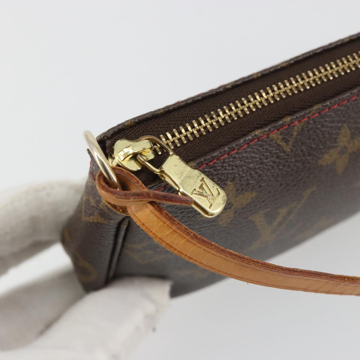 LOUIS VUITTON Monogram Cherry Mini Pochette Accessoires Pouch LV Auth ka5140A