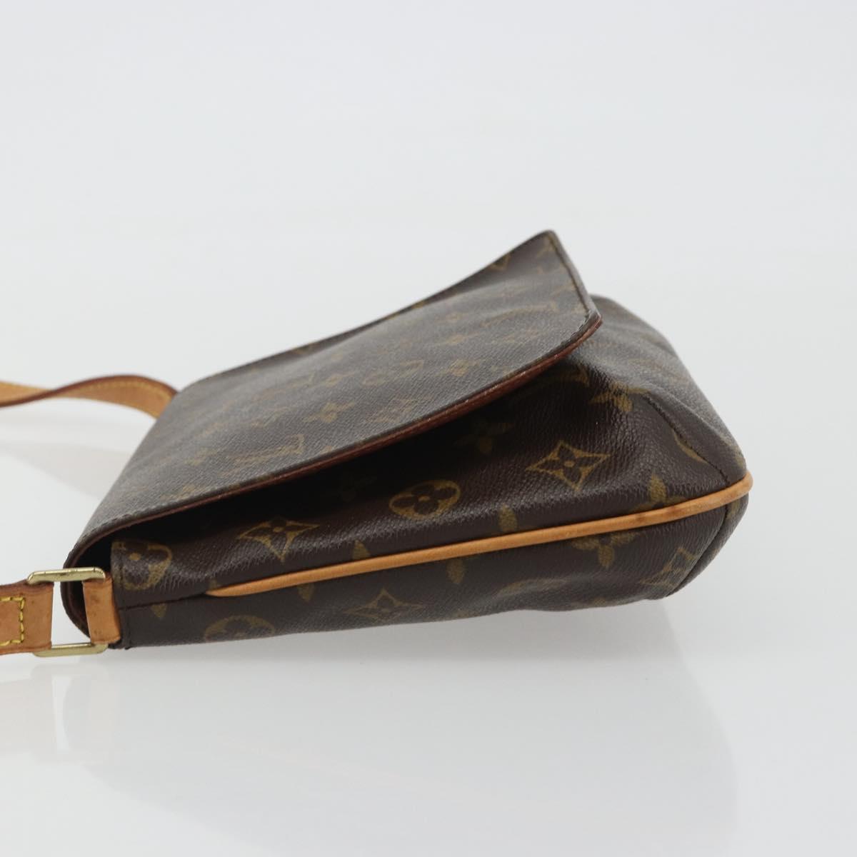 LOUIS VUITTON Monogram Musette Tango Long Strap Shoulder Bag M51388 Auth ka5141