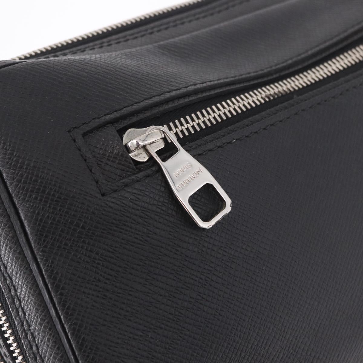 LOUIS VUITTON Taiga Neo pavel Clutch Bag Ardoise M32684 LV Auth ka5148