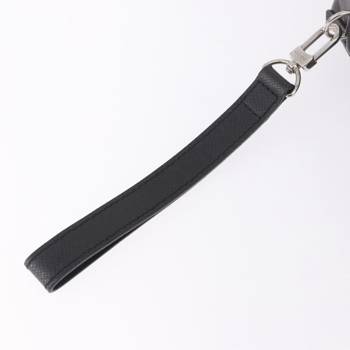 LOUIS VUITTON Taiga Neo pavel Clutch Bag Ardoise M32684 LV Auth ka5148