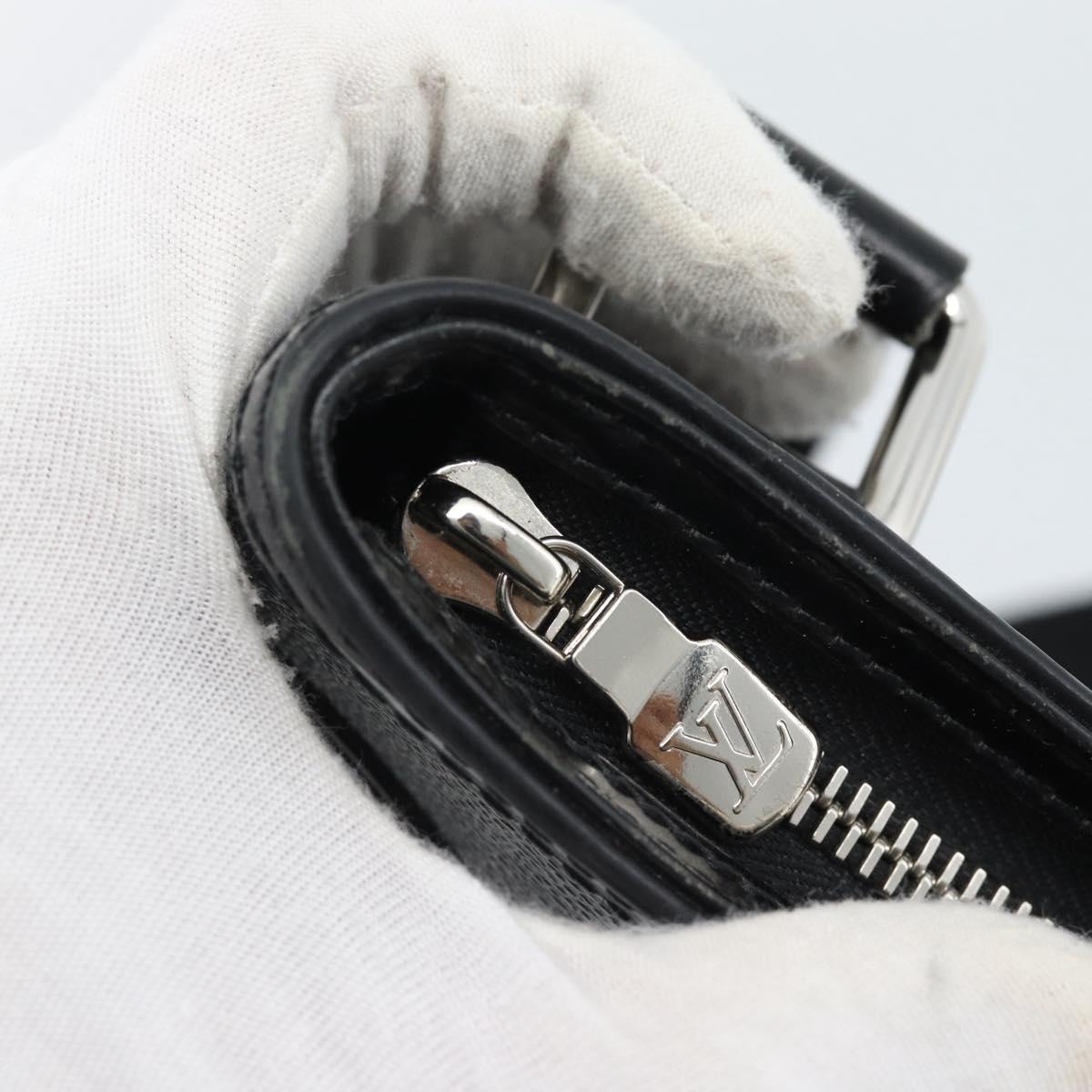LOUIS VUITTON Damier Graphite Tomas Shoulder Bag N58028 LV Auth ka5149