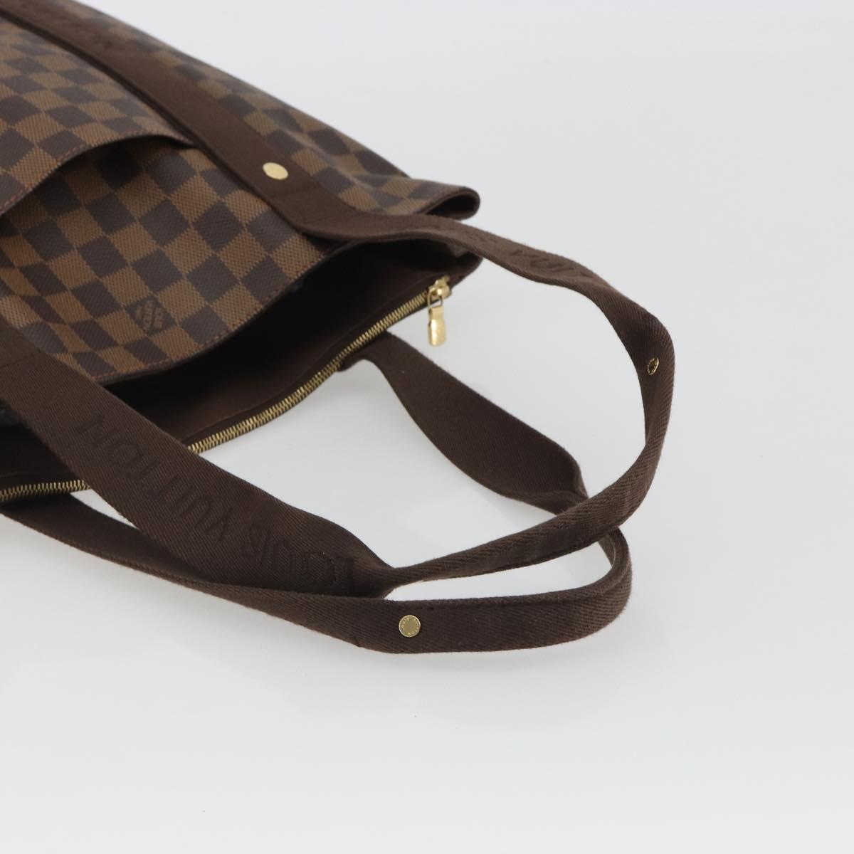 LOUIS VUITTON Damier Ebene Kababobur Tote Bag N52006 LV Auth ka5152