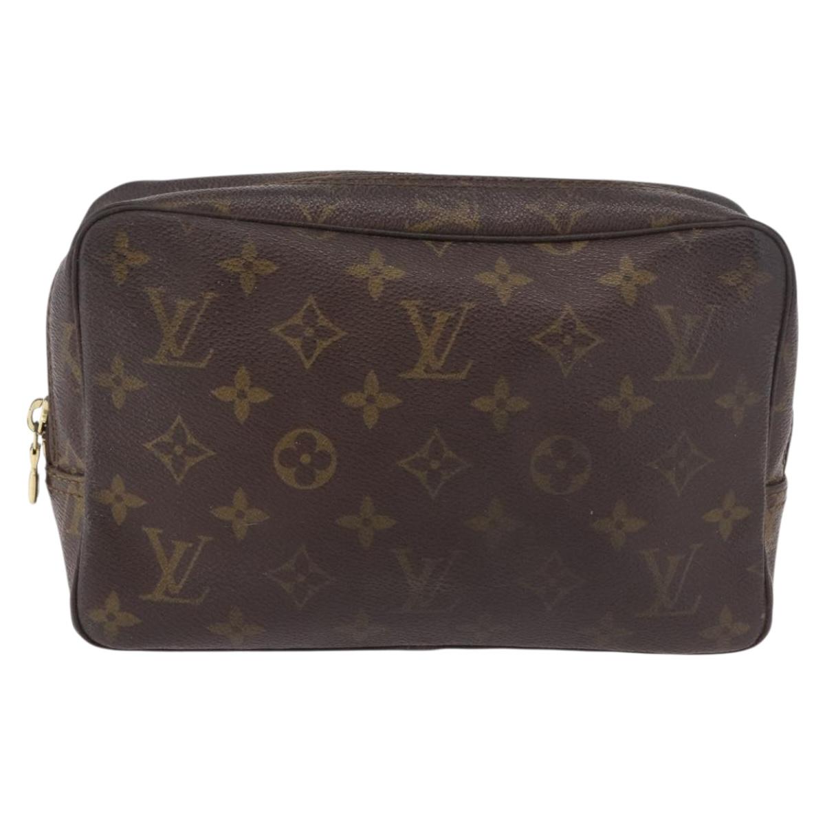 LOUIS VUITTON Monogram Trousse Toilette 23 Clutch Bag M47524 LV Auth ka5155