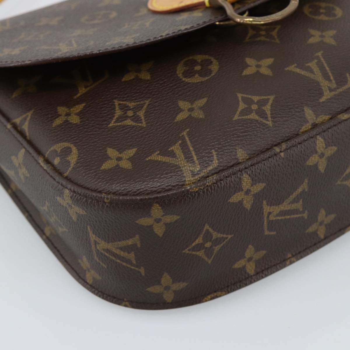 LOUIS VUITTON Monogram Saint Cloud GM Shoulder Bag M51242 LV Auth ka5159