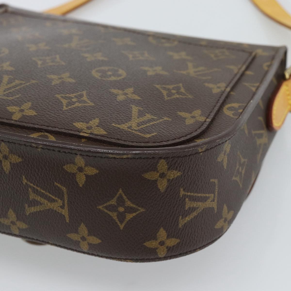 LOUIS VUITTON Monogram Saint Cloud GM Shoulder Bag M51242 LV Auth ka5159