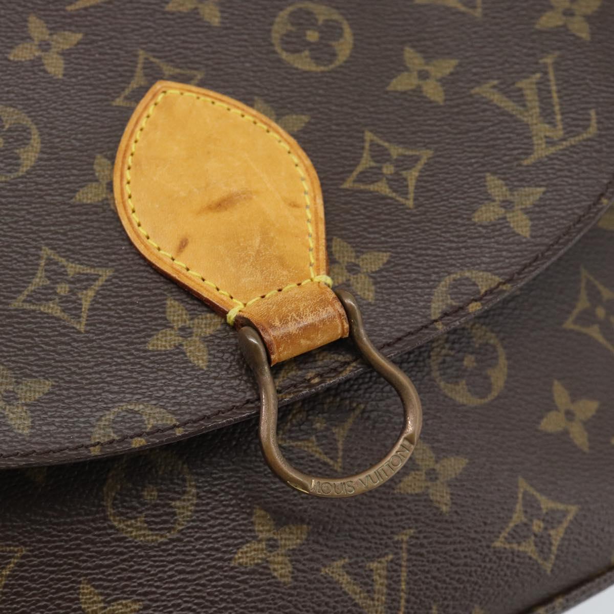 LOUIS VUITTON Monogram Saint Cloud GM Shoulder Bag M51242 LV Auth ka5159