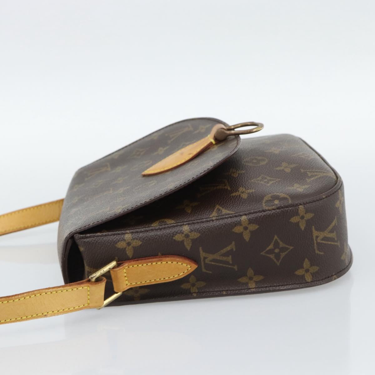 LOUIS VUITTON Monogram Saint Cloud GM Shoulder Bag M51242 LV Auth ka5159