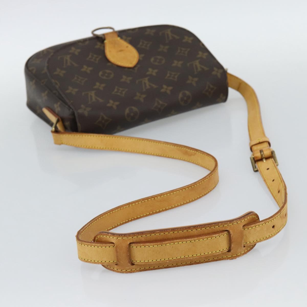 LOUIS VUITTON Monogram Saint Cloud GM Shoulder Bag M51242 LV Auth ka5159