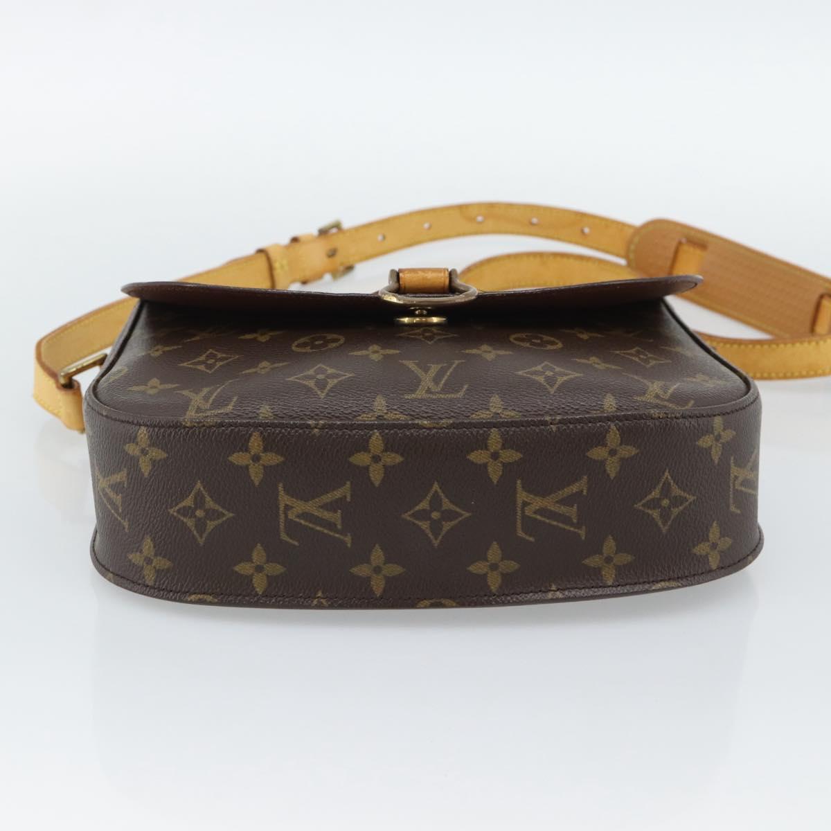 LOUIS VUITTON Monogram Saint Cloud GM Shoulder Bag M51242 LV Auth ka5159