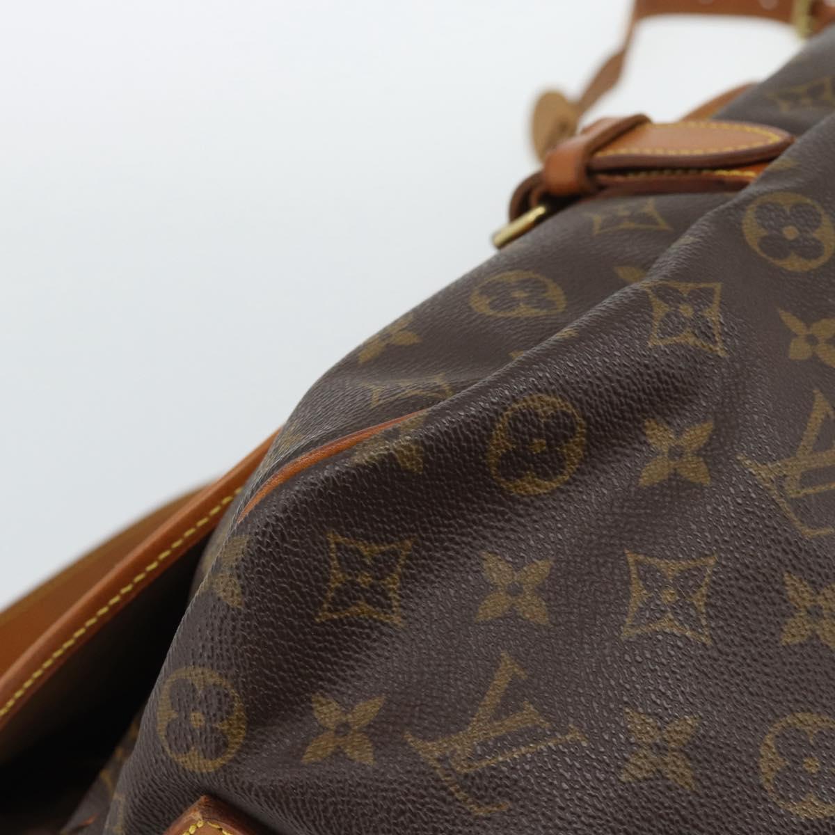 LOUIS VUITTON Monogram Saumur 35 Shoulder Bag M42254 LV Auth ka5161