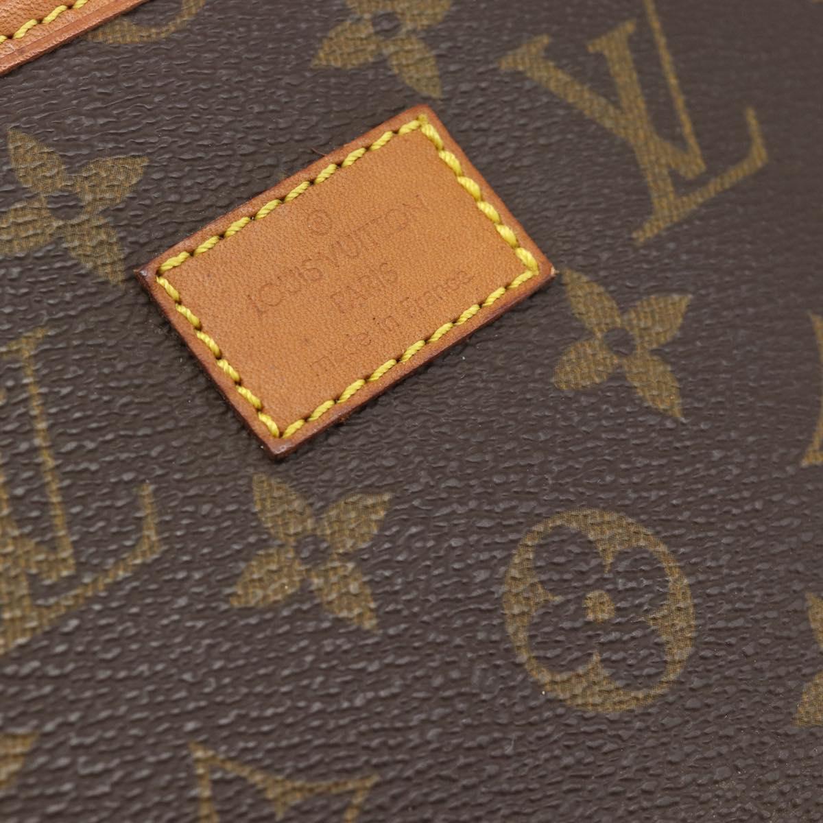 LOUIS VUITTON Monogram Saumur 35 Shoulder Bag M42254 LV Auth ka5161