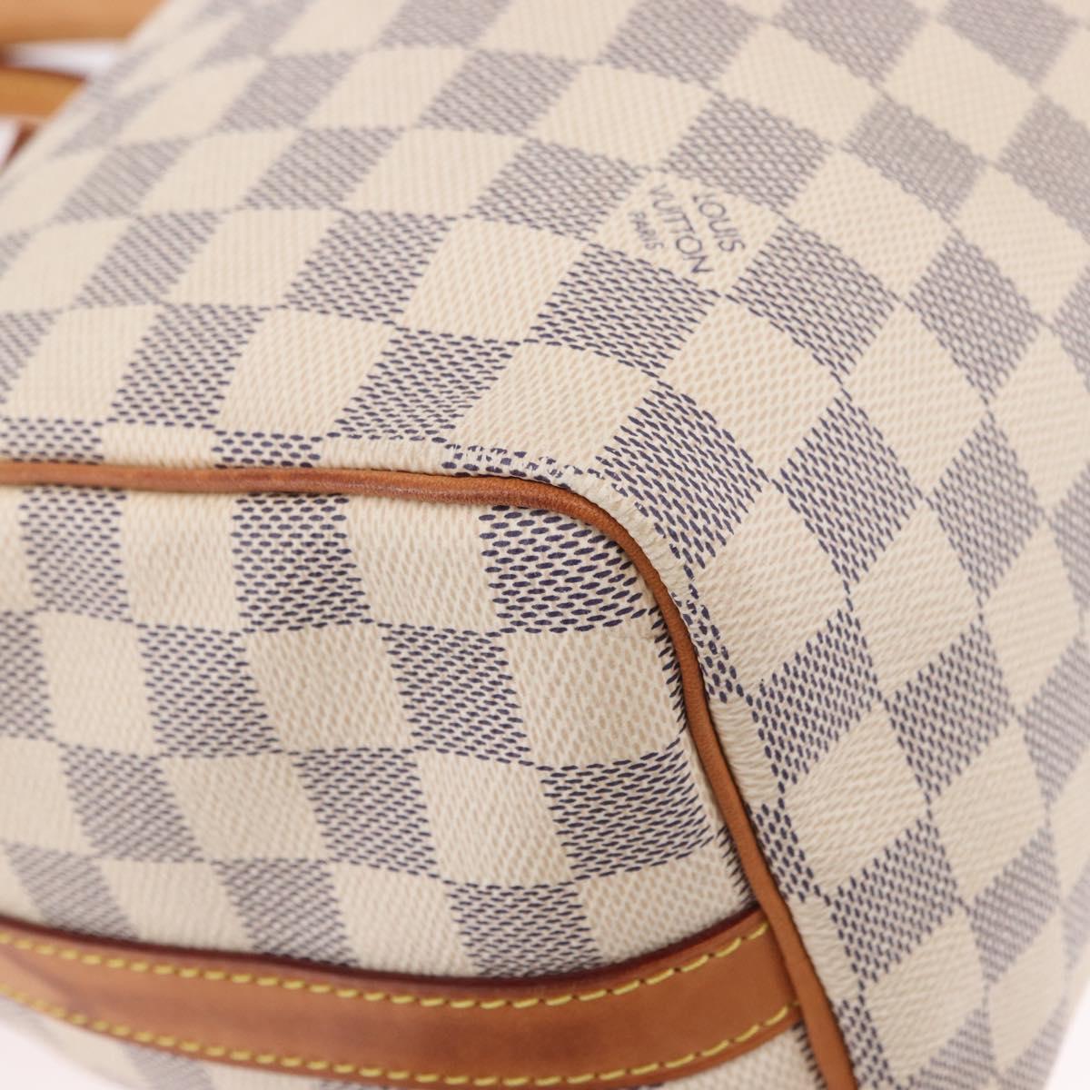 LOUIS VUITTON Damier Azur Speedy Bandouliere 25 Hand Bag N41374 LV Auth ka5166A