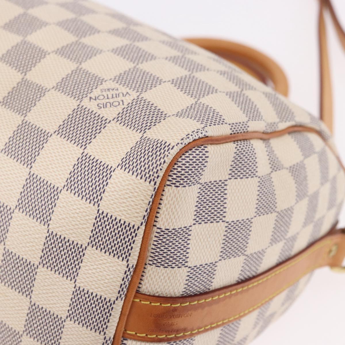 LOUIS VUITTON Damier Azur Speedy Bandouliere 25 Hand Bag N41374 LV Auth ka5166A