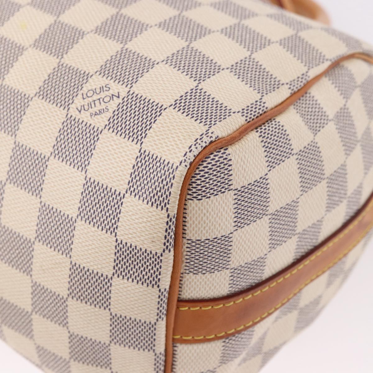 LOUIS VUITTON Damier Azur Speedy Bandouliere 25 Hand Bag N41374 LV Auth ka5166A