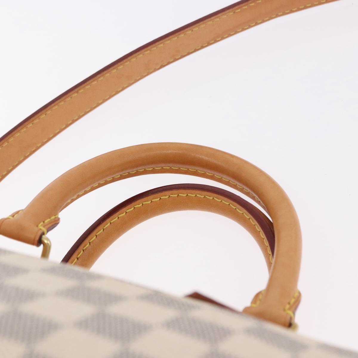 LOUIS VUITTON Damier Azur Speedy Bandouliere 25 Hand Bag N41374 LV Auth ka5166A